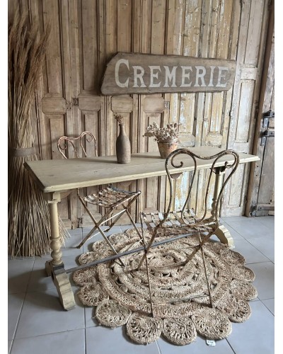 Ancienne table de bistrot