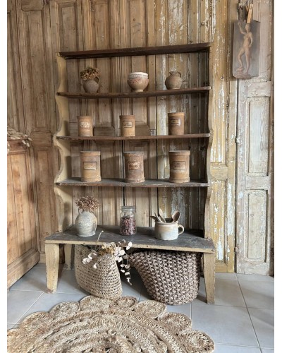 Ancien meuble d'épicerie