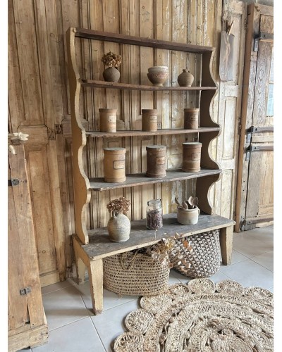 Ancien meuble d'épicerie