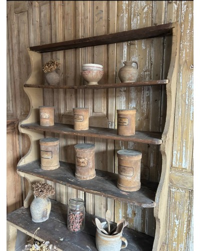 Ancien meuble d'épicerie
