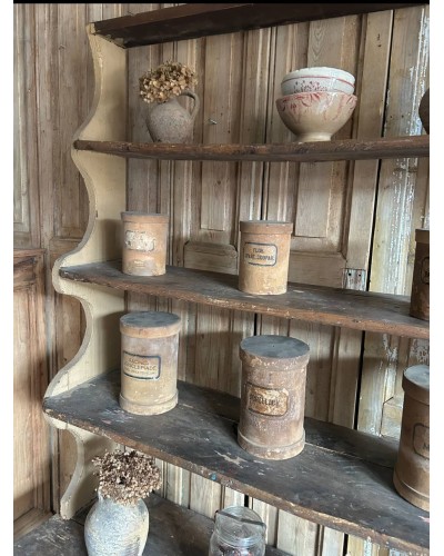 Ancien meuble d'épicerie