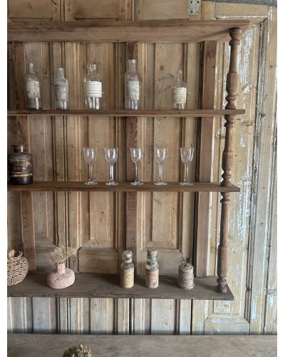 Ancien verrier de café en bois