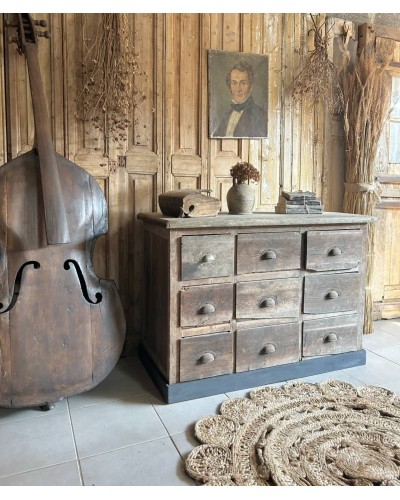 Ancien meuble de métier, commode
