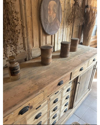 Exceptionnel comptoir, meuble de métier