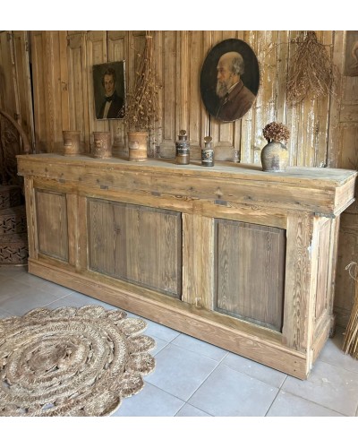 Exceptionnel comptoir, meuble de métier
