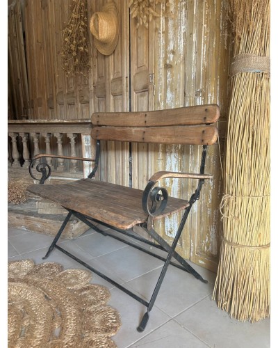 Ancien banc de jardin