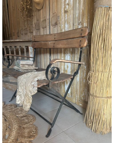 Ancien banc de jardin