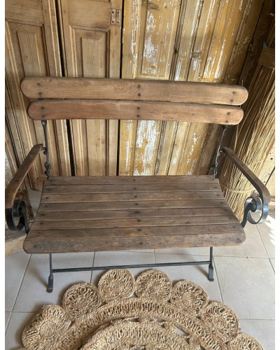 Ancien banc de jardin