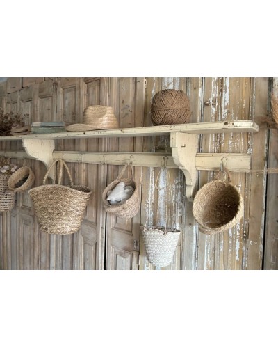Ancienne étagère patère XXL