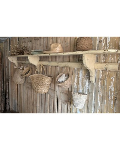 Ancienne étagère patère XXL