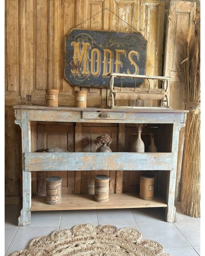 Ancien comptoir belle patine