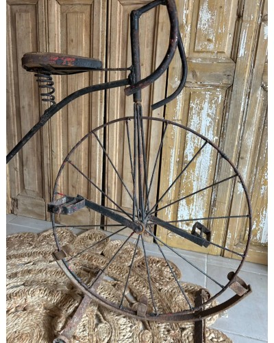 Petit grand bi ancien - Vélo d'enfant, fin XIXe siècle