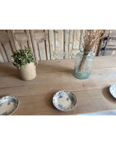 Exceptionnelle table de ferme ancienne – 3 mètres – chêne massif