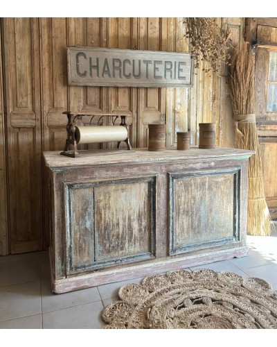 Ancien comptoir de commerce - patine d'époque