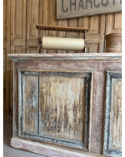 Ancien comptoir de commerce - patine d'époque