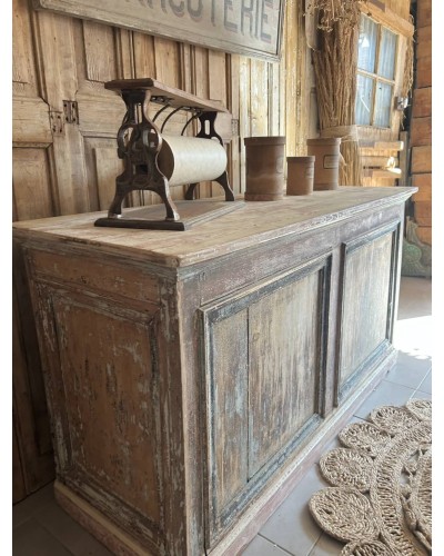 Ancien comptoir de commerce - patine d'époque
