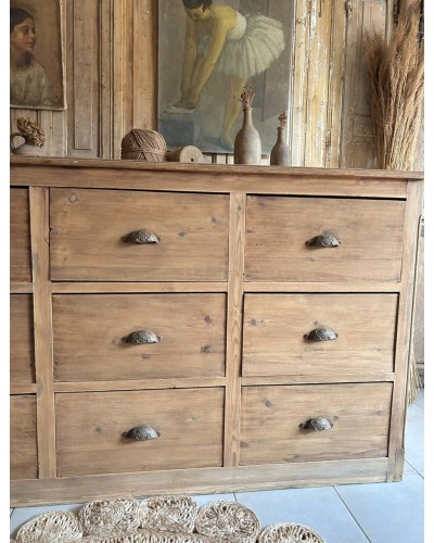 Meuble de métier ancien - comptoir