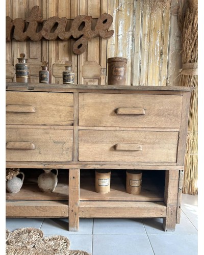 Majestueux meuble d'atelier - comptoir