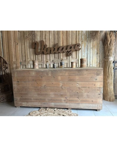Majestueux meuble d'atelier - comptoir