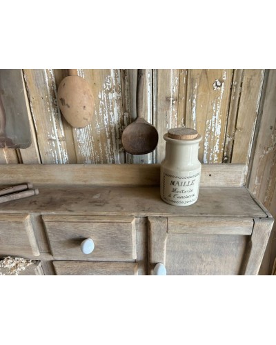Meuble d'atelier ancien - 4 tiroirs et 2 portes latérales