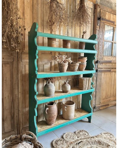 Ancienne étagère d'épicerie