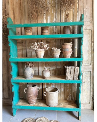 Ancienne étagère d'épicerie
