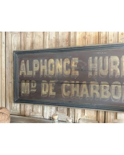 Ancienne enseigne de commerce