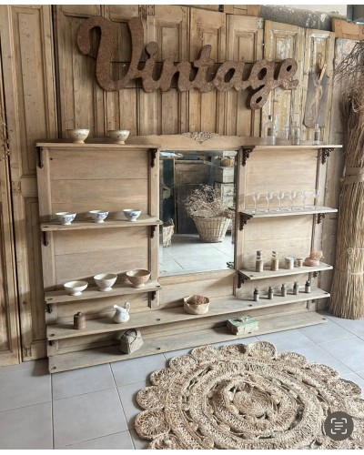 Sublime ancien verrier de café