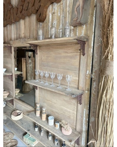 Sublime ancien verrier de café