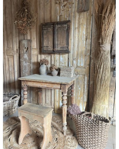 Ancienne Petite table de ferme