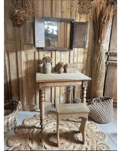 Ancienne Petite table de ferme