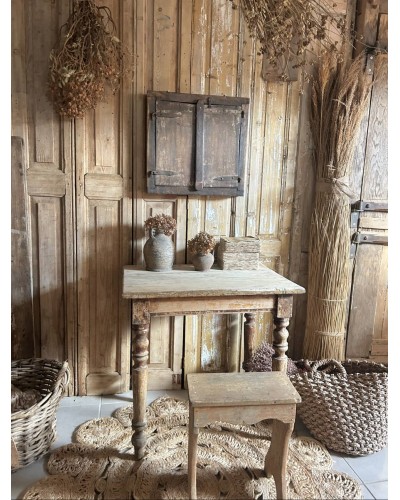 Ancienne Petite table de ferme
