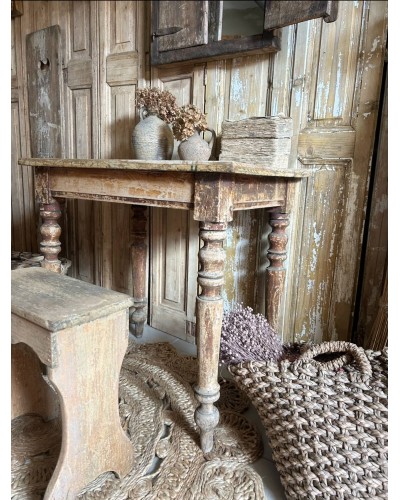 Ancienne Petite table de ferme
