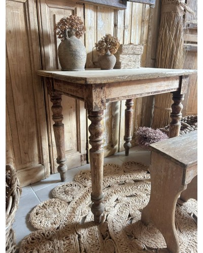 Ancienne Petite table de ferme