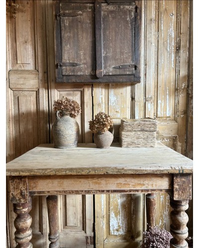 Ancienne Petite table de ferme