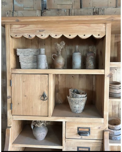 Superbe meuble scandinave avec table de berger rétractable