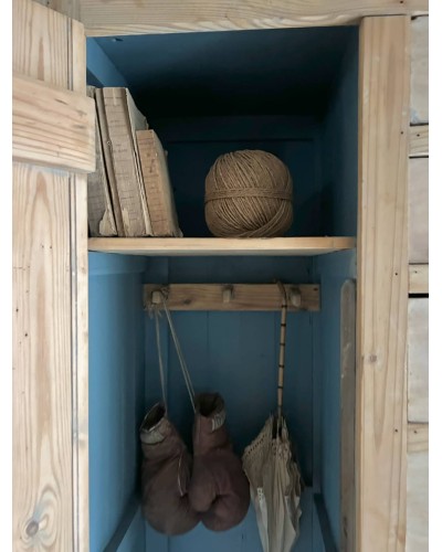 Exceptionnel  meuble de métier combiné : vestiaire & tiroirs