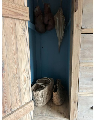 Exceptionnel  meuble de métier combiné : vestiaire & tiroirs