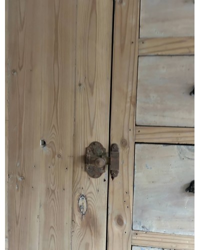 Exceptionnel  meuble de métier combiné : vestiaire & tiroirs