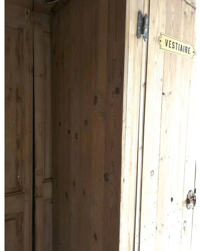 Exceptionnel  meuble de métier combiné : vestiaire & tiroirs