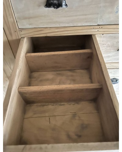 Exceptionnel  meuble de métier combiné : vestiaire & tiroirs