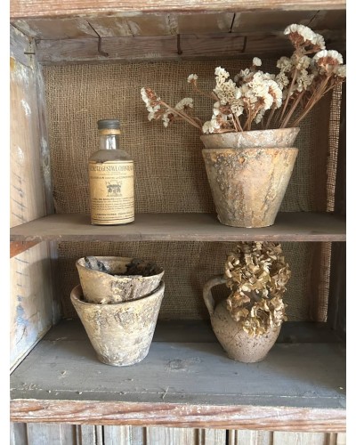 Ancienne armoirette murale patinée