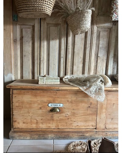 Meuble banquette à tiroirs