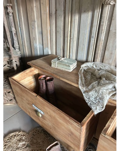 Meuble banquette à tiroirs