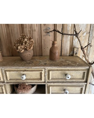 Archelle ancienne à tiroirs & patère