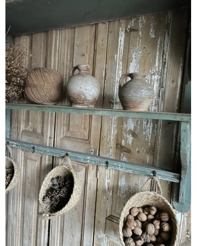 Ancienne double étagère en bois