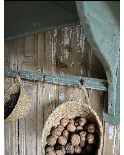 Ancienne double étagère en bois