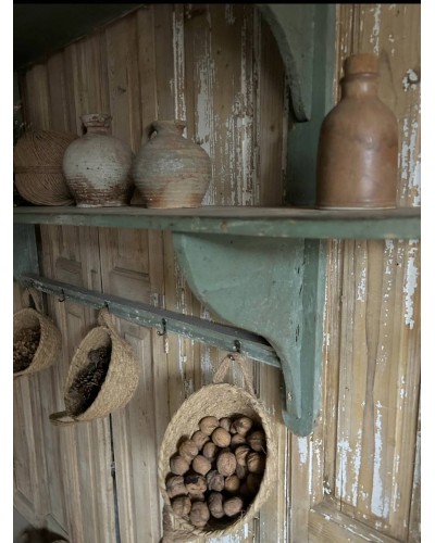 Ancienne double étagère en bois