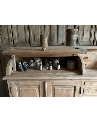 Ancien meuble de commerce à clapets