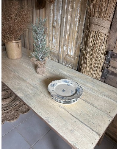 Grande table de ferme, 292 cm de charme brut